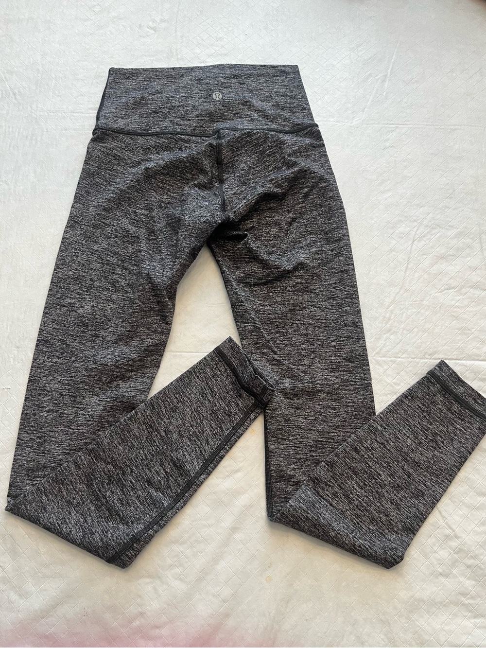 lululemon athletica Kids Heather Charcoal Gray Leggings